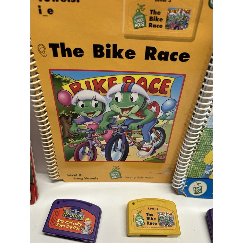 LeapFrog LeapPad Leap one Books & Cartridge Learning Tad Thomas Nemo Bob 6 - Picture 4 of 14